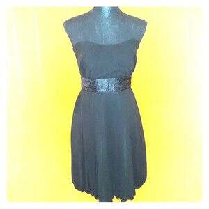 White House Black Market black dress sz 2